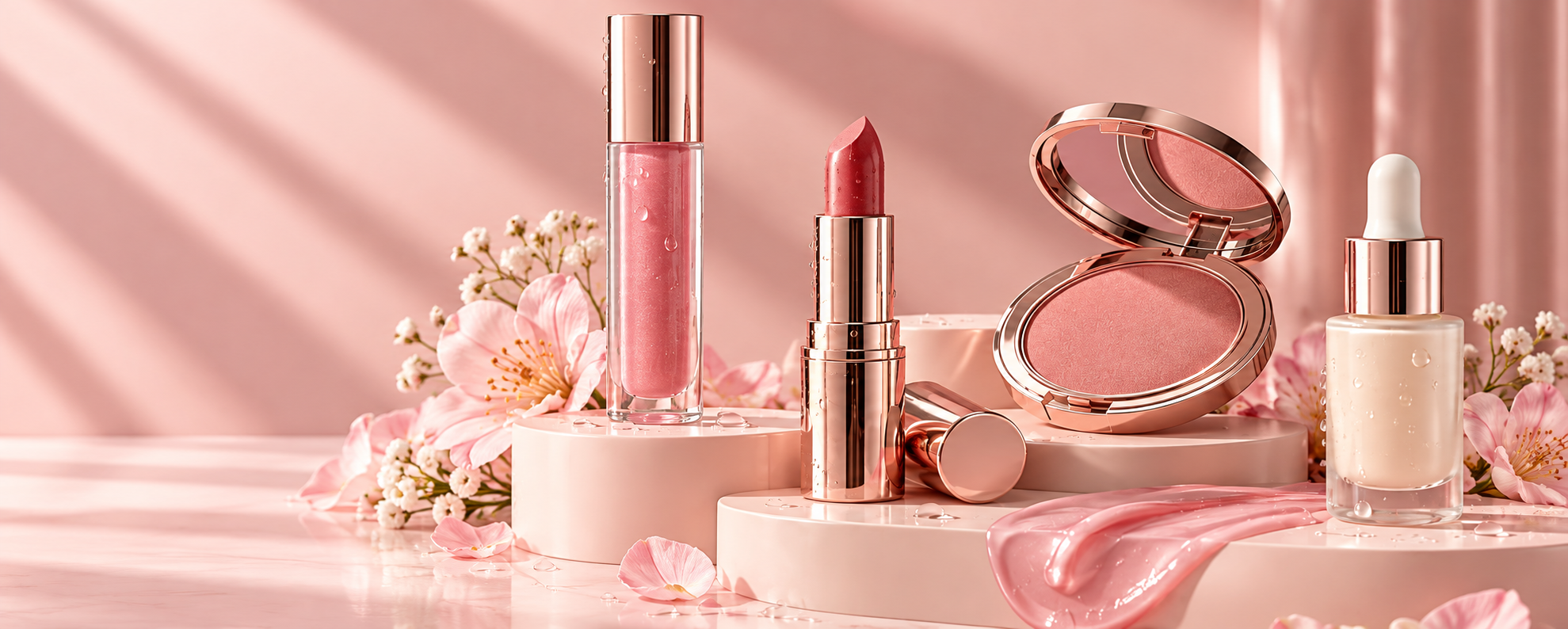 Composición ilustrativa de belleza Vélora
